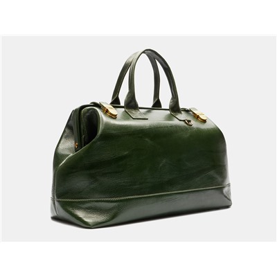 Зелёная кожаная женская сумка из натуральной кожи «SD003 Green»