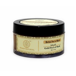 Khadi Herbal Gold Peel Off Mask 50g / Маска Отшелушивающая для Лица с Частичками Золота 50г