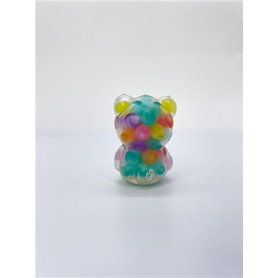 Мялка - антистресс «Soft bear», rainbow (3,7*5 см)