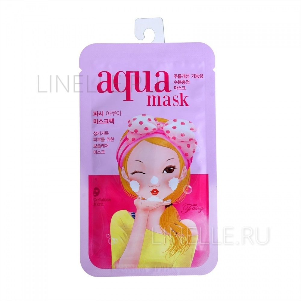 ФС маска для лица тканевая Wave Tina Aqua Mask 26гр (10702070/150319/0044915)