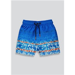 Boys Mini Me Tie Dye Swim Shorts (9mths-4yrs)
