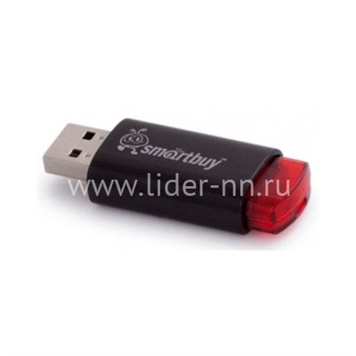 USB Flash  64GB SmartBuy Click черный/красный