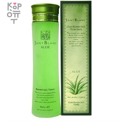 Jant Blanc  Aloe Essential Toner - Увлажняющий тонер для лица с экстрактом Алоэ 150мл.,