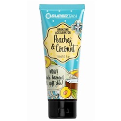 Крем для солярия Peaches Coconut & Cream, SuperTan, 150 мл