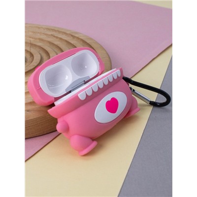 Чехол для AirPods Pro "Cute dinosaur", pink