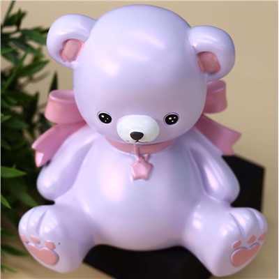 Копилка «Teddy bear», purple