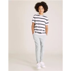 2pk Cotton Joggers (6-16 Yrs)