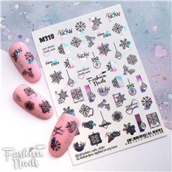 Fashion Nails, Слайдер-дизайн M318