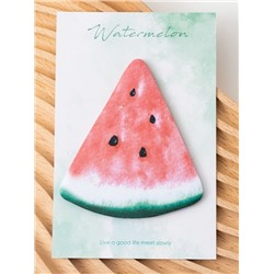 Стикеры "Watercolor watermelon", green