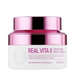 Крем для лица питательный с витаминным комплексом Real Vita 8 Complex Pro Bright up Cream, Enough, 50 мл