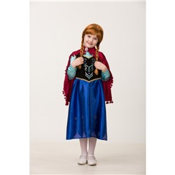 Детский карнавальный костюм Анна (текстиль)  7071 Дисней