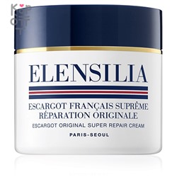 ELENSILIA Snail Super Repair Facial Cream - Антиоксидантный увлажняющий крем для лица с экстрактом Улитки 50мл.,