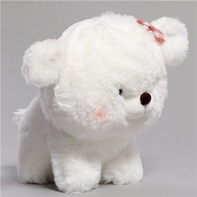 Мягкая игрушка "Собака", 22 см, цвет белый
