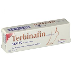 Terbinafinhydrochlorid (Тербинафинхидрохлорид) STADA 10 mg Creme 15 г
