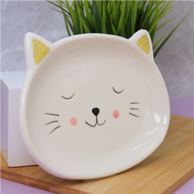 Тарелка керамическая «Cat plate»