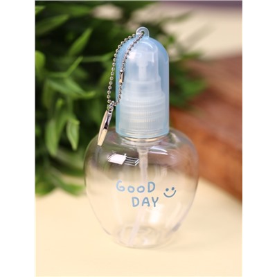 Дорожная бутылочка "Good day peach", blue (70 ml)