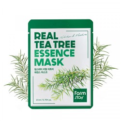 Farm Stay /Тканевая маска для лица с экстрактом чайного дерева . Real Tea Tree Essence Mask. 10 шт.
