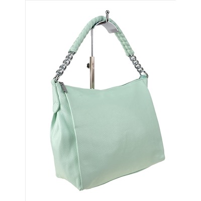 Женская сумка хобо из искусственной кожи, цвет светло зеленый