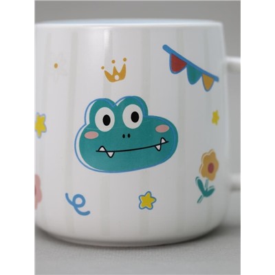 Кружка «Kid frog», white-blue