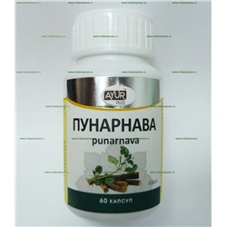 "Пунарнава" АюрПлюс 60 капсул