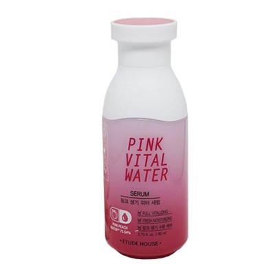 ETUDE HOUSE Pink Vital Water Сыворотка с экстрактом персика