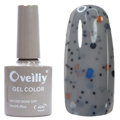 Oveiliy, Gel Color #043, 10ml