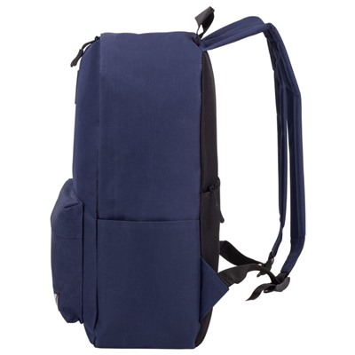 Нарушена упаковка! Рюкзак BRAUBERG POSITIVE универсальный, потайной карман, "Dark blue", 42х28х14 см, 270775