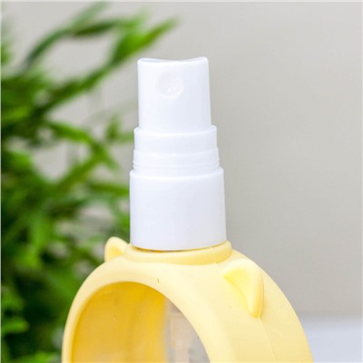 Дорожная бутылочка "Animals", yellow (55 ml)