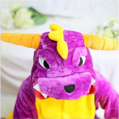 Кигуруми Фиолетовый Динозавр