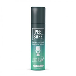Антибактериальный спрей для сиденья от унитаза Мята (75 мл), Toilet Seat Sanitizer Spray Mint, произв. Pee Safe