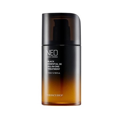 The face shop Neo Classic Homme Черный Эфир Эмульсия для мужской кожи 80% экстракта all-in-one treatment