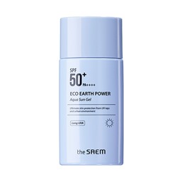 The Saem Eco Earth Power Aqua Солнцезащитный гель SPF50+ PA++++