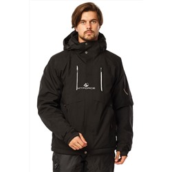 Мужская зимняя горнолыжная куртка черного цвета 1768Ch