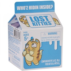 Lost Kitties. Игровой набор Котенок в молоке, дисплей 24шт,