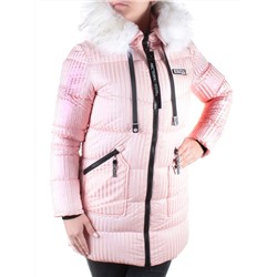 2032 PINK Куртка зимняя облегченная женская Yixiangyuan размер L - 44 российский
