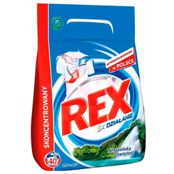 Порошок для стирки Белого белья REX Амазонская свежесть 3кг, (60 стирок) 303421