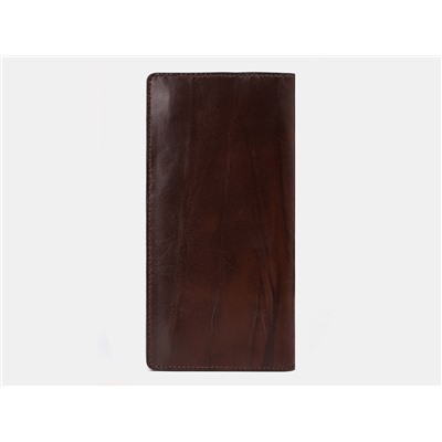 Кожаное портмоне с росписью из натуральной кожи «PR001 Brown Истребитель»