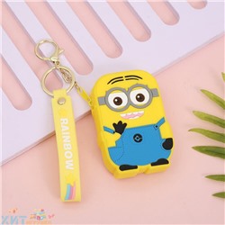 Кошелек силиконовый с карабином Миньон ks_minions, ks_minions