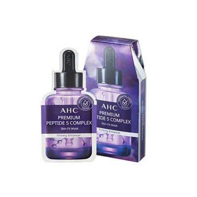 AHC Premium Peptide 5 Complex Skin Fit Mask 27 ml