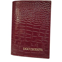 Авто документы (без паспорта) FB 4-175 бордовый