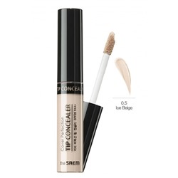 Консилер для маскировки недостатков Cover Perfection Tip Concealer, тон 0.5 Ice Beige, THE SAEM   6,5 г