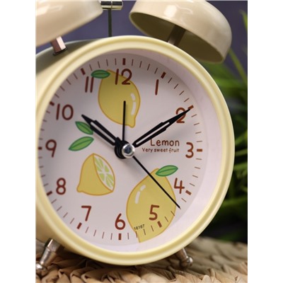 Часы-будильник «Lemon», yellow