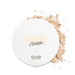 CLIO White Cover  Компактная солнцезащитная пудра SPF50+,PA+++