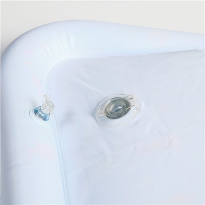 Акваковрик надувной развивающий водный коврик «Дружилки», 80x50 см., Крошка Я