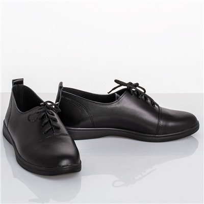 Женские кожаные туфли DeLis Delis3102-1 Черный: Под заказ