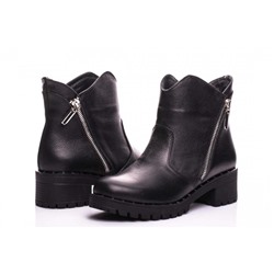 Женские кожаные ботинки V.Arimany V1155 Черный: Под заказ