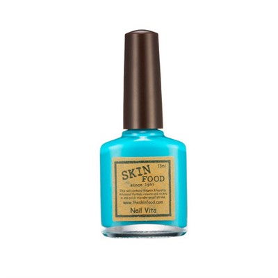 SKINFOOD Nail Vita BL514 Лак для ногтей AquaGreen