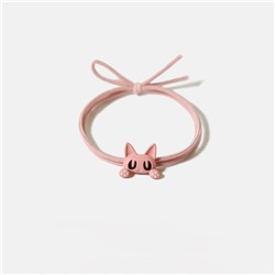 Резинка для волос GIRLY "Cat", pink