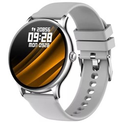 Смарт-часы Феникс с серым ремешком, Phoenix Smart Watch Grey, произв. Fire-Boltt