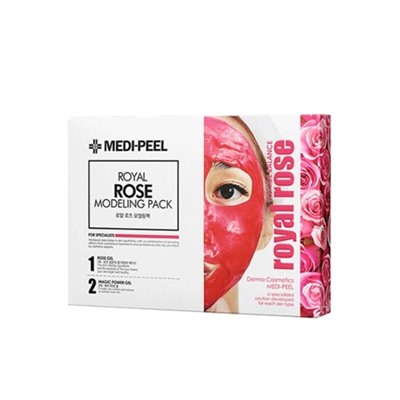 Medi-Peel Royal Rose Альгинатная маска с экстрактом розы   1:50gx4ea, 2:5gx4ea